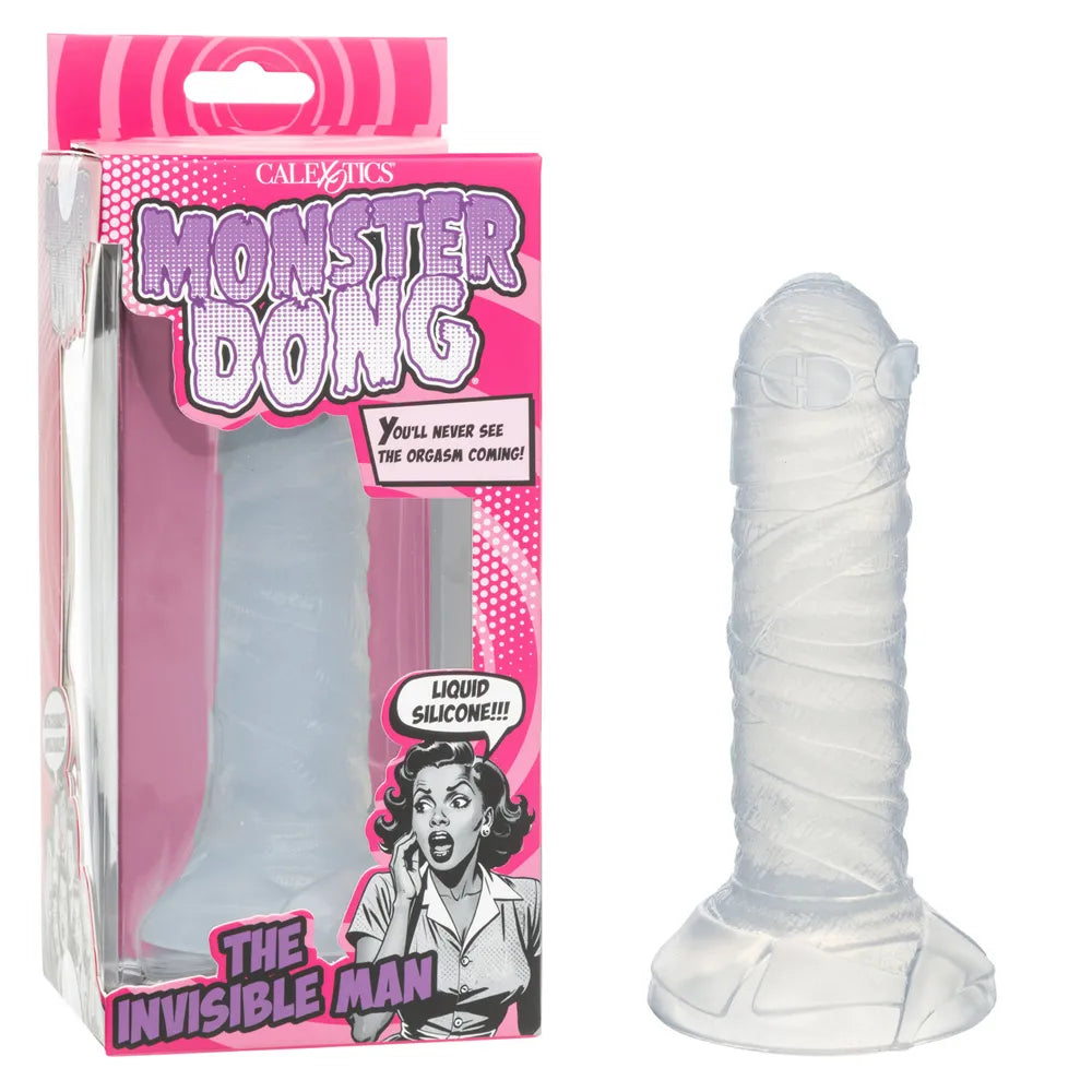 Monster Dong The Invisible Man (Clear) – 5.25" Clear Dildo > Dildos > Other Dildos