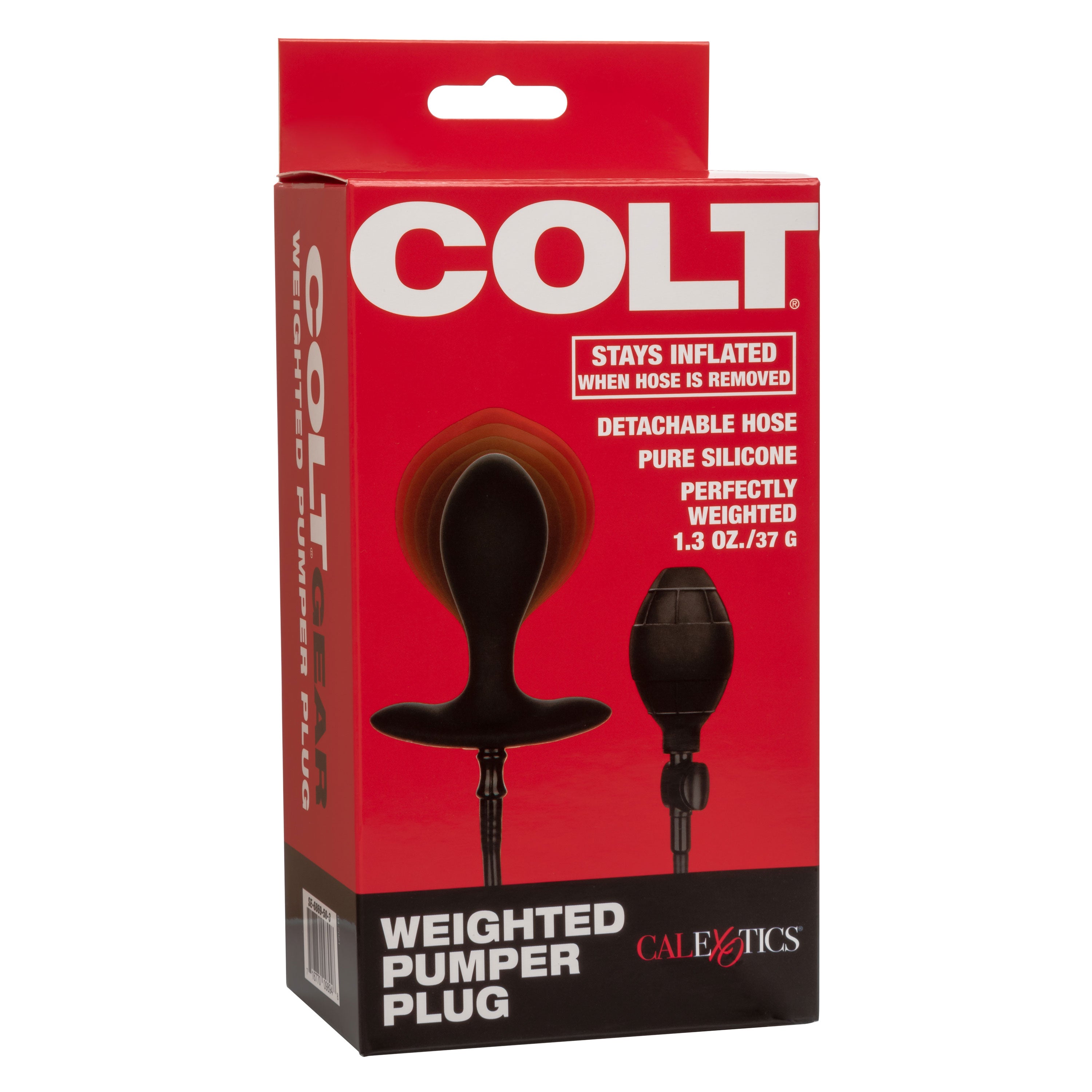 Colt Weighted Plumper Inflatable Butt Plug > Anal Range > Tunnel and Stretchers
