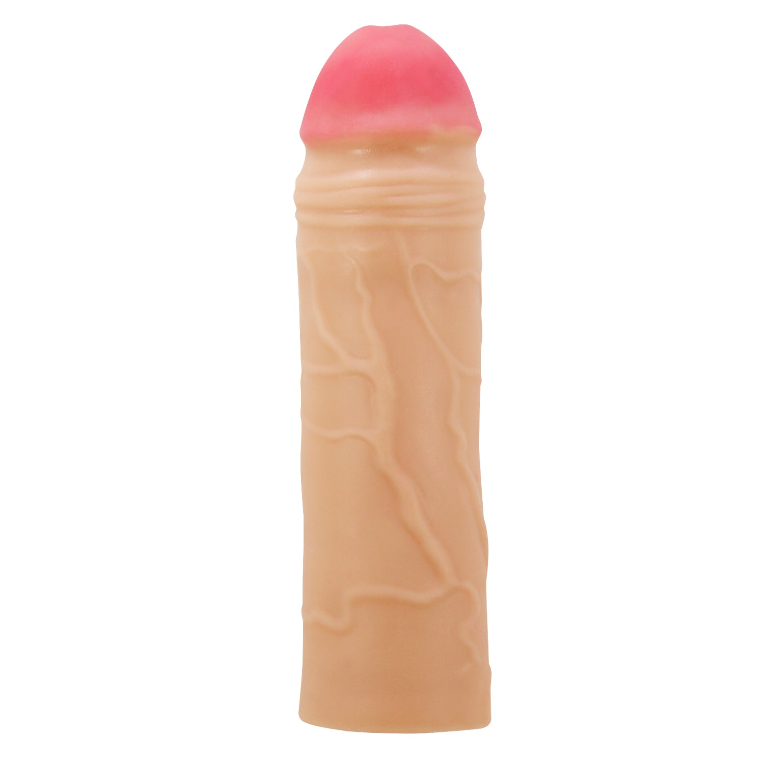 Chane 7.1 Inch Penis Extender Sleeve – Ultra Realistic Textured Sleeve > Sex Toys For Men > Penis Sleeves