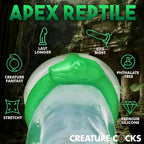 Serpentine Silicone Cock Ring in Green > Cock Ring > Single
