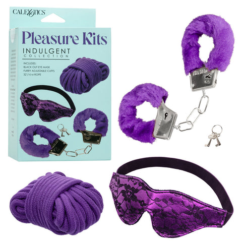 Pleasure Kits Indulgent Collection (Purple) – Luxury Restraint Kit > Bondage Gear > Restraints