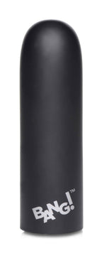 Mega Vibrator Bullet in Black with 10 Vibration Patterns (Black / Blue /Pink) > Vibrators > Mini Vibrators