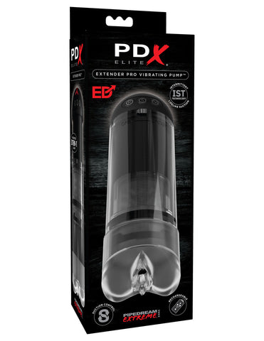 Extender Pro Rechargeable Vibrating Penis Pump with Custom Fit PUMPS Male Electric