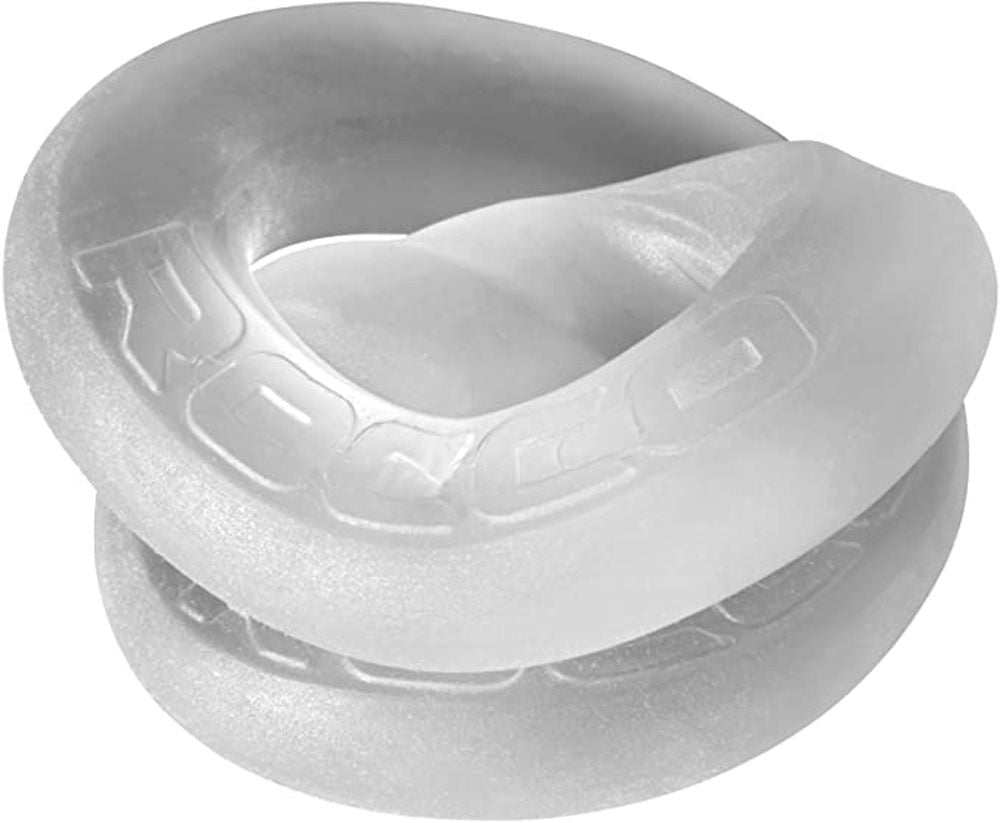 Rocco 3-Way XL Wrap Ring (Clear) – Soft Stretchy Cock and Ball Ring > Cock Ring > Single