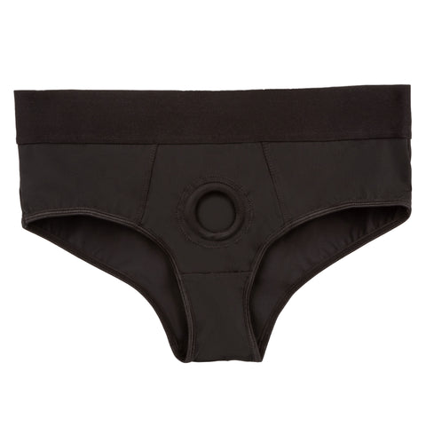 Boundless Backless Brief Harness Black S/M Erotic Clothing Harnesses & Strap-Ons