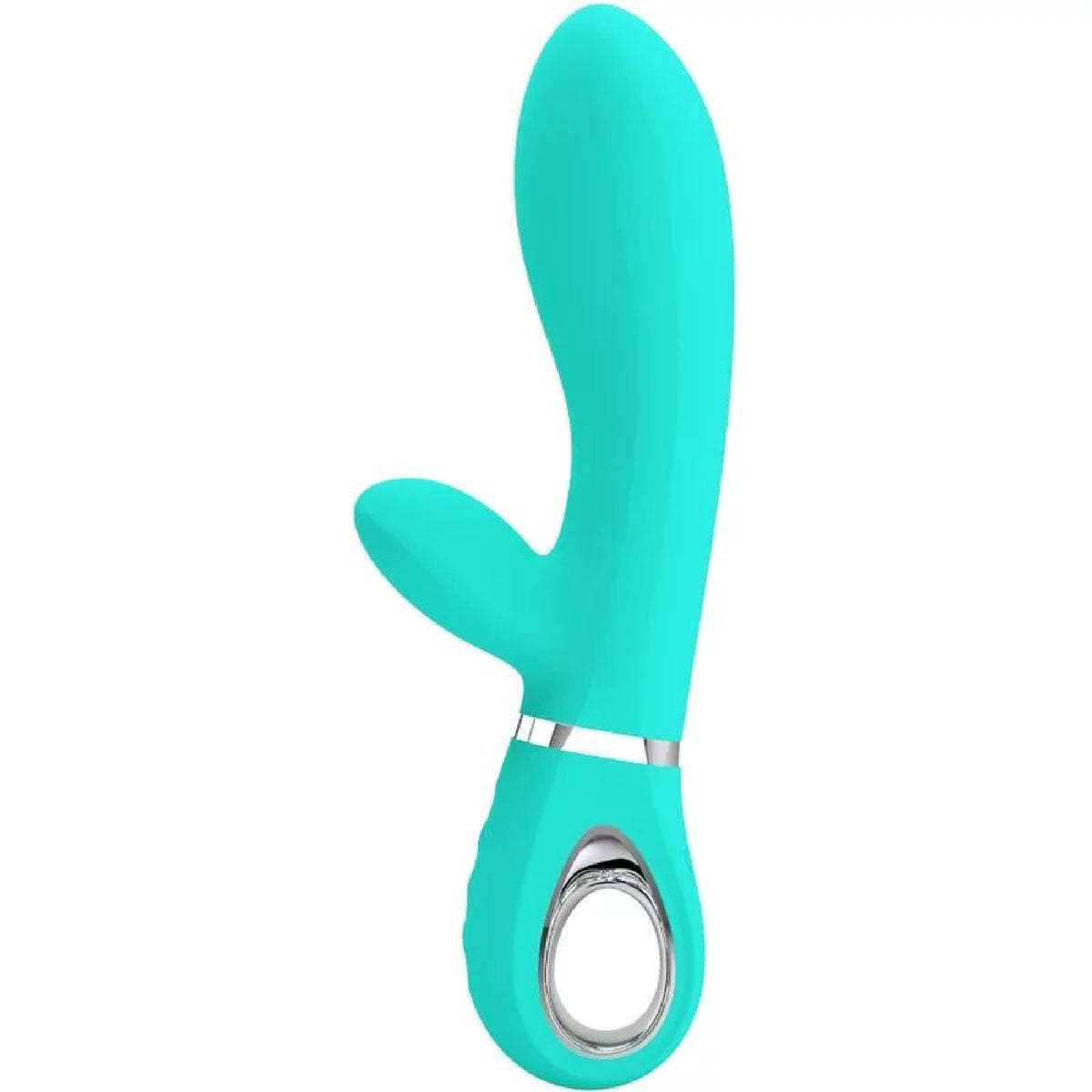 Thomas Super Soft 8 Inch Silicone Rabbit Vibrator with G-Spot > Vibrators > Ladies > Rabbit
