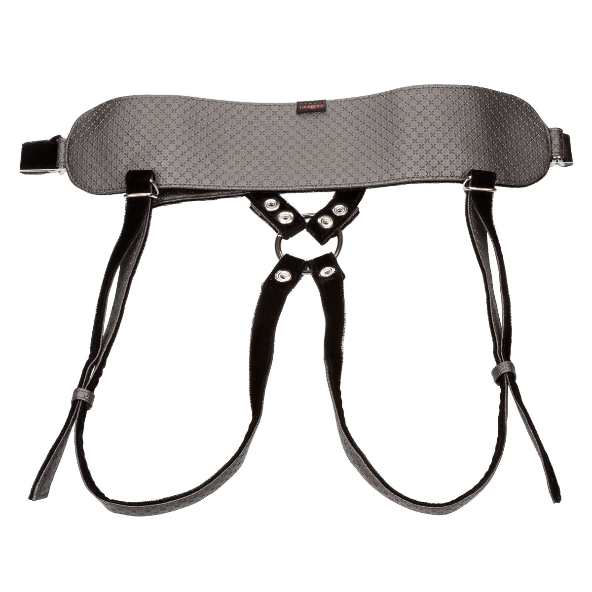 Her Royal Harness Regal Princess Crotchless Harness Pewter > Dildos > Strap On Harnesses