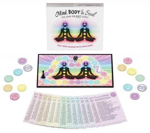 Mind Body and Soul Board Game for Couples Chakra Connection Default Title Games