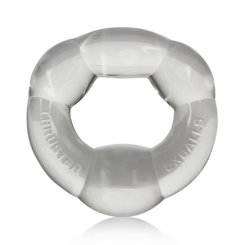Thruster (Clear) – Stretchy Rubber Cock Ring Cockrings