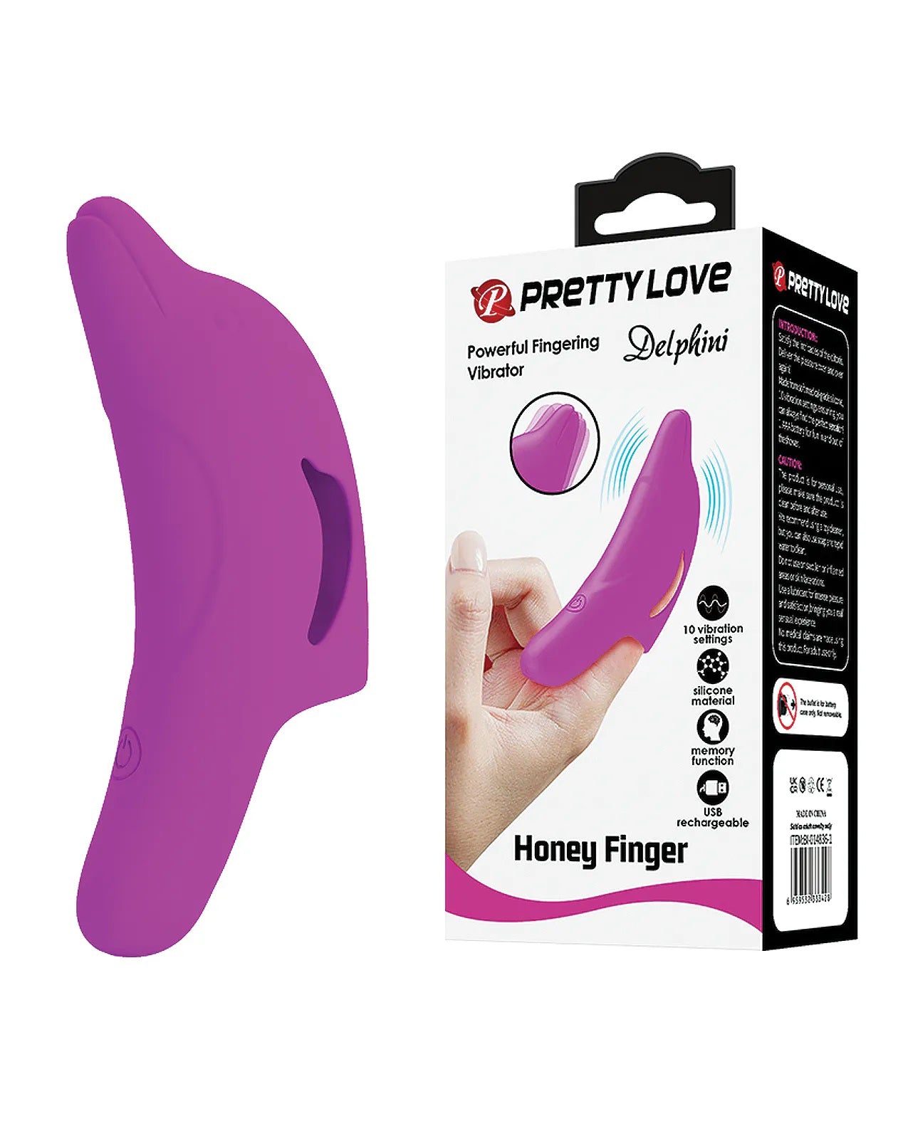 Delphini Finger Vibrator Finger Stimulator