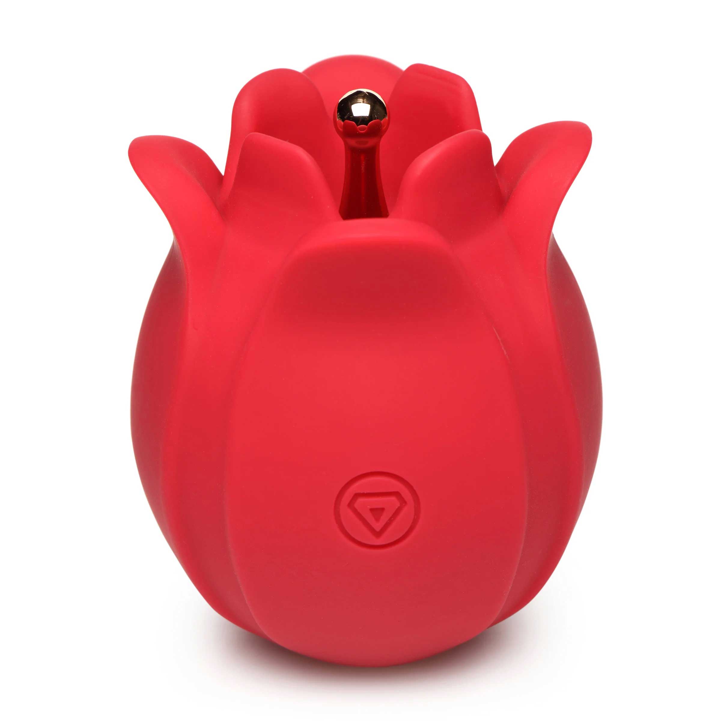 Orchids Wild Vibrating Pinpoint Rose Tickler Red > Sex Toys For Ladies > Rose Stimulators