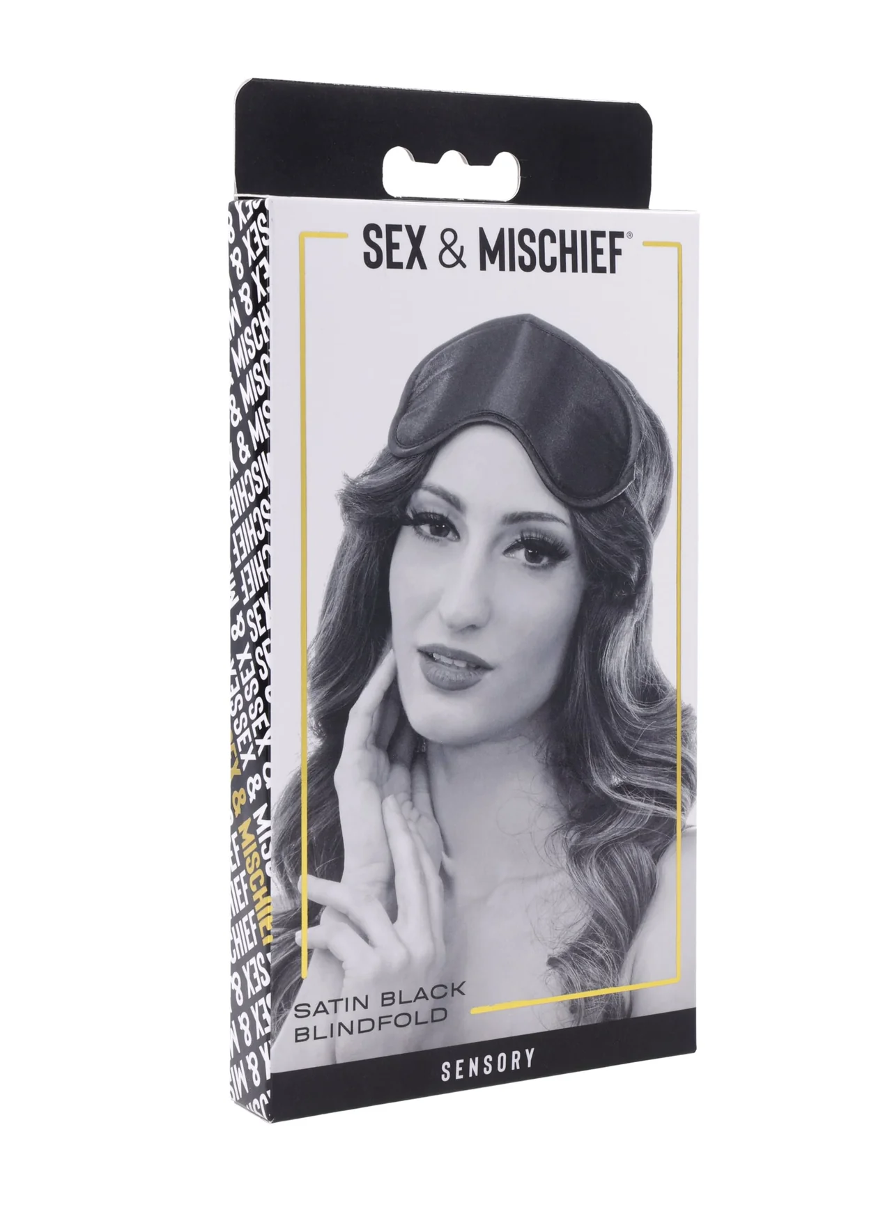 Sex & Mischief Satin Blindfold – Soft Comfortable Eye Mask
