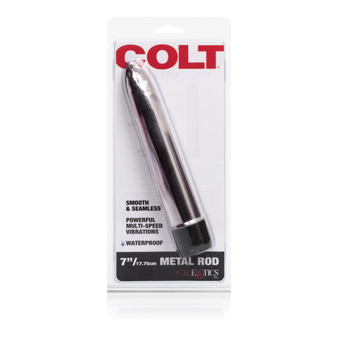 Colt Metal Vibe 7 Inch Multi-Speed Adult Toy BULLETS