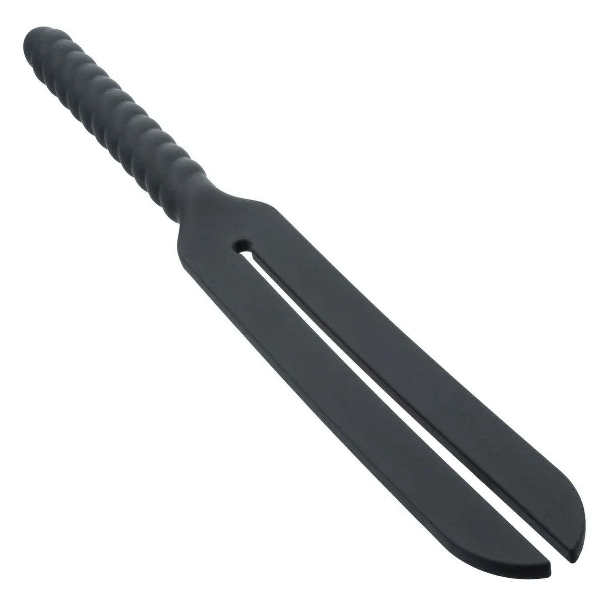 Nocturnal Collection Silicone Ribbed Insertable Slap Paddle
