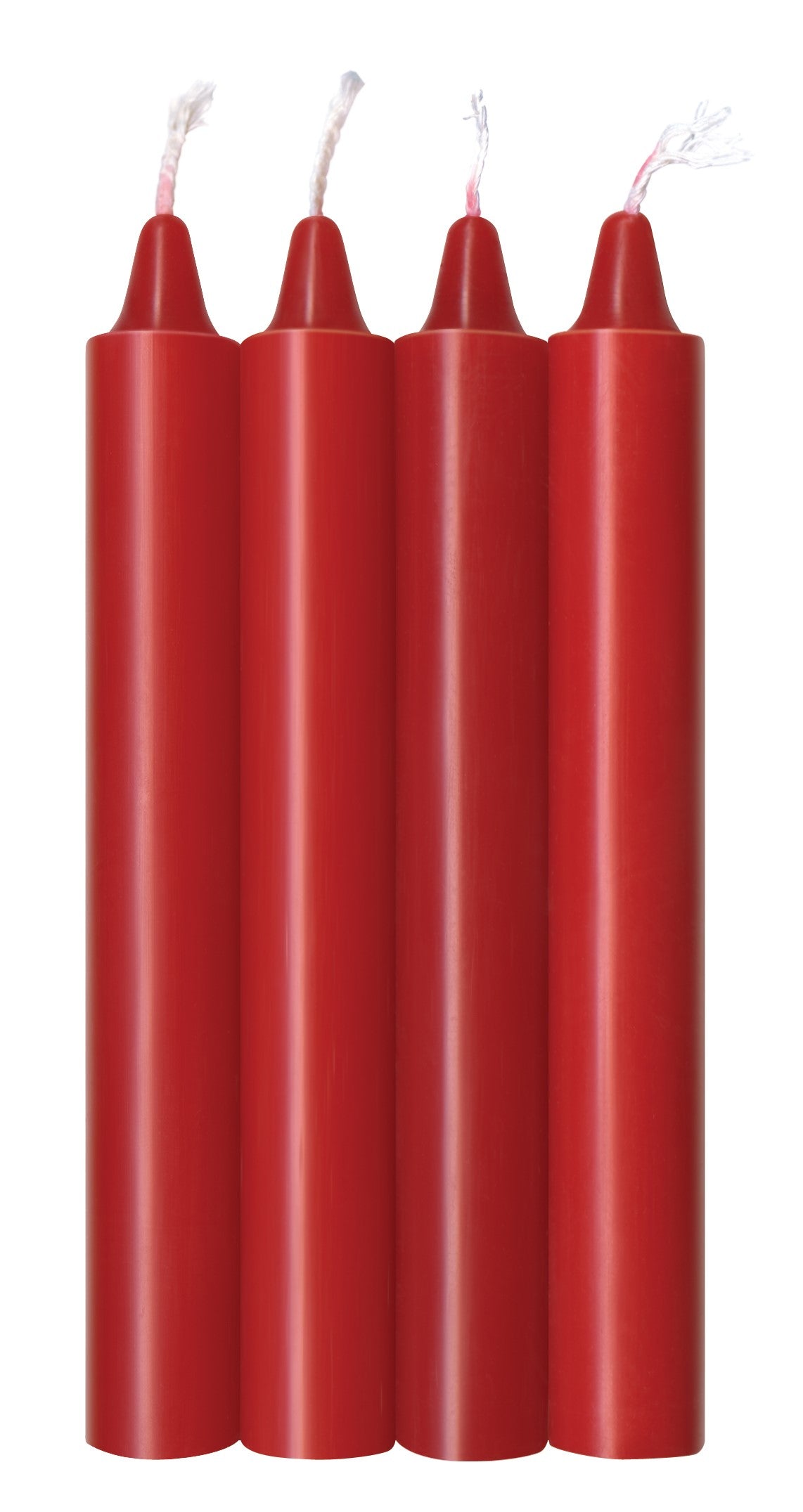 Make Me Melt Drip Candles - Hot Drip Candles - 4 Pack Red Red Drip Candles