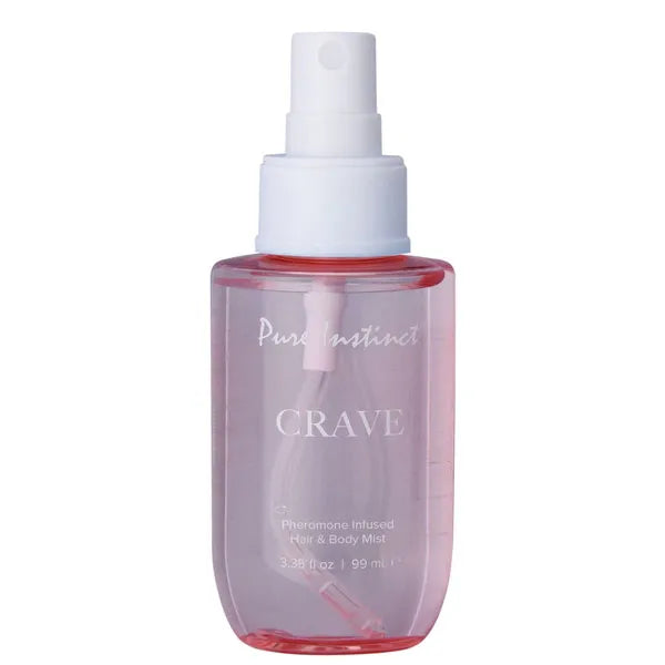 Pure Instinct Crave Pheromone Hair and Body Mist – 3.35oz Body Mist > Essentials > Aphrodisiacs