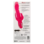 Jack Rabbit Signature Heated Silicone Triple Fantasy Rabbit Vibrator Pink > Vibrators > Ladies > Rabbit Multi