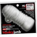 Jackt White Ice Male Stroker Sleeve with Nubs and Ridges > Sex Toys For Men > Masturbators > Manual