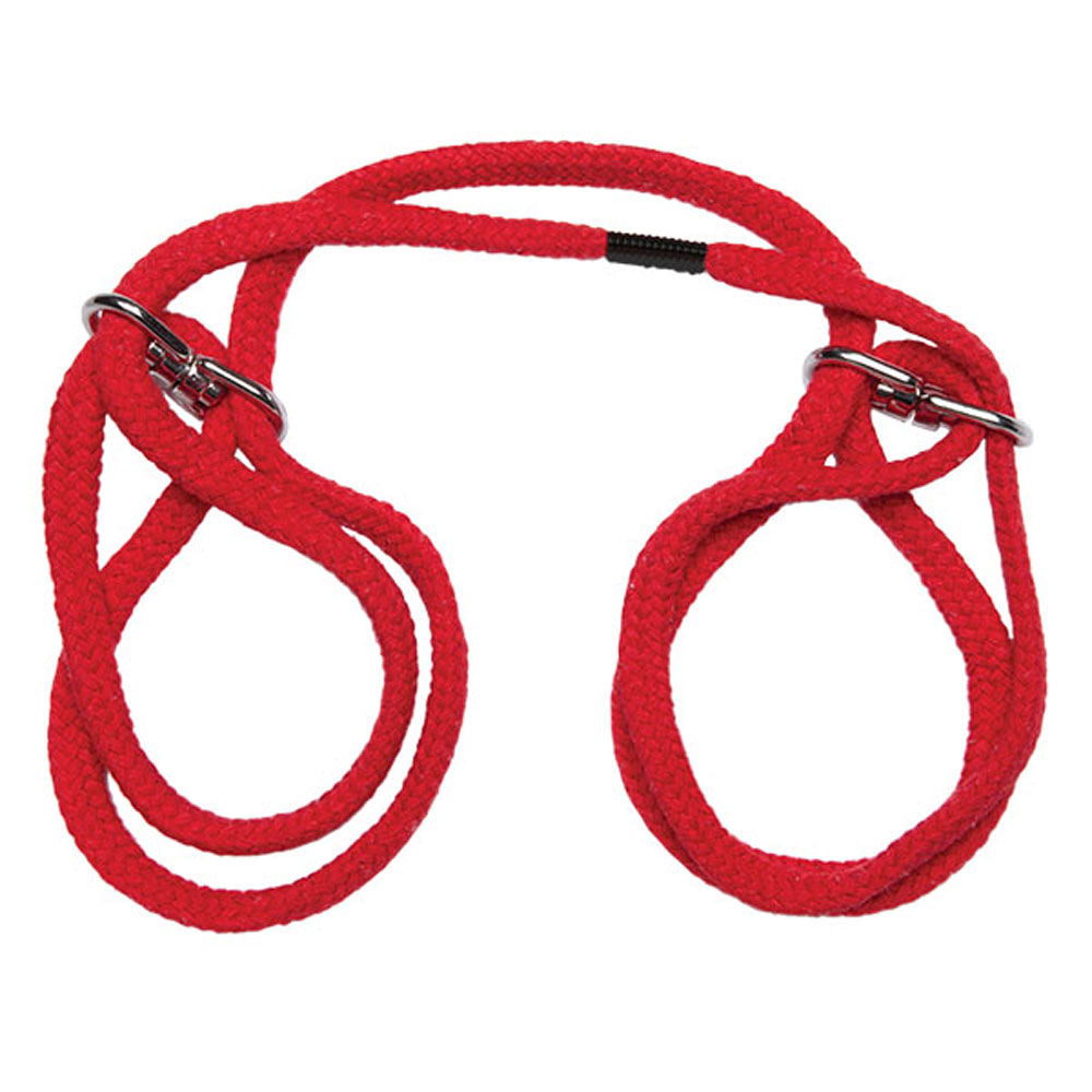 Doc Johnson Japanese Style Cotton Bondage Cuffs – Soft Wrist and Ankle Restraints > Bondage Gear > Restraints Main image
