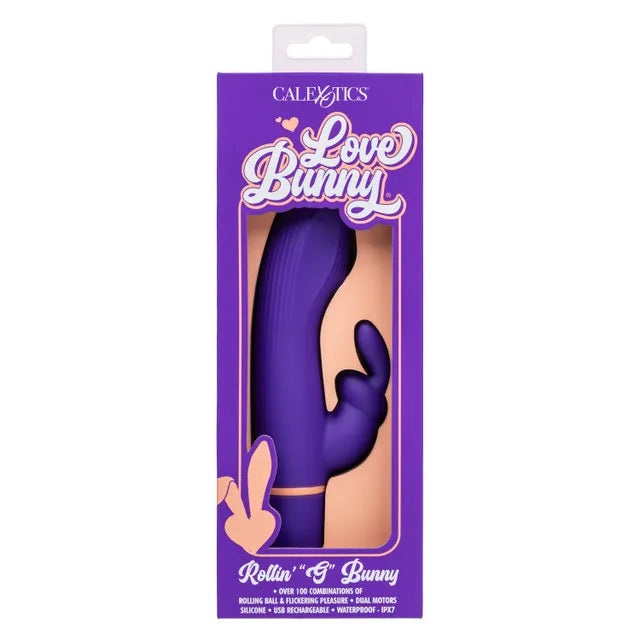 Love Bunny Rollin' G Bunny – Silicone Waterproof Dual Motor Vibrator > Vibrators > Ladies > Rabbit
