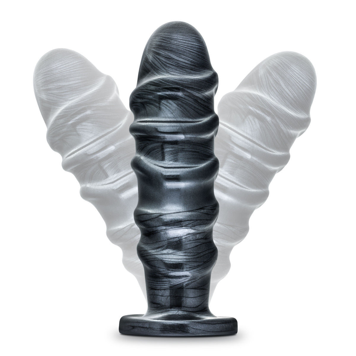 Jet Annihilator Carbon Metallic Black Pro-Sized 11 Inch Anal Plug > Anal Range > Oversized Anal Toys