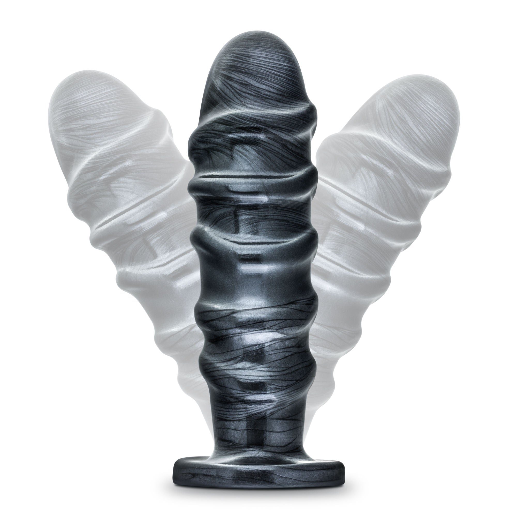 Jet Annihilator Carbon Metallic Black Pro-Sized 11 Inch Anal Plug > Anal Range > Oversized Anal Toys