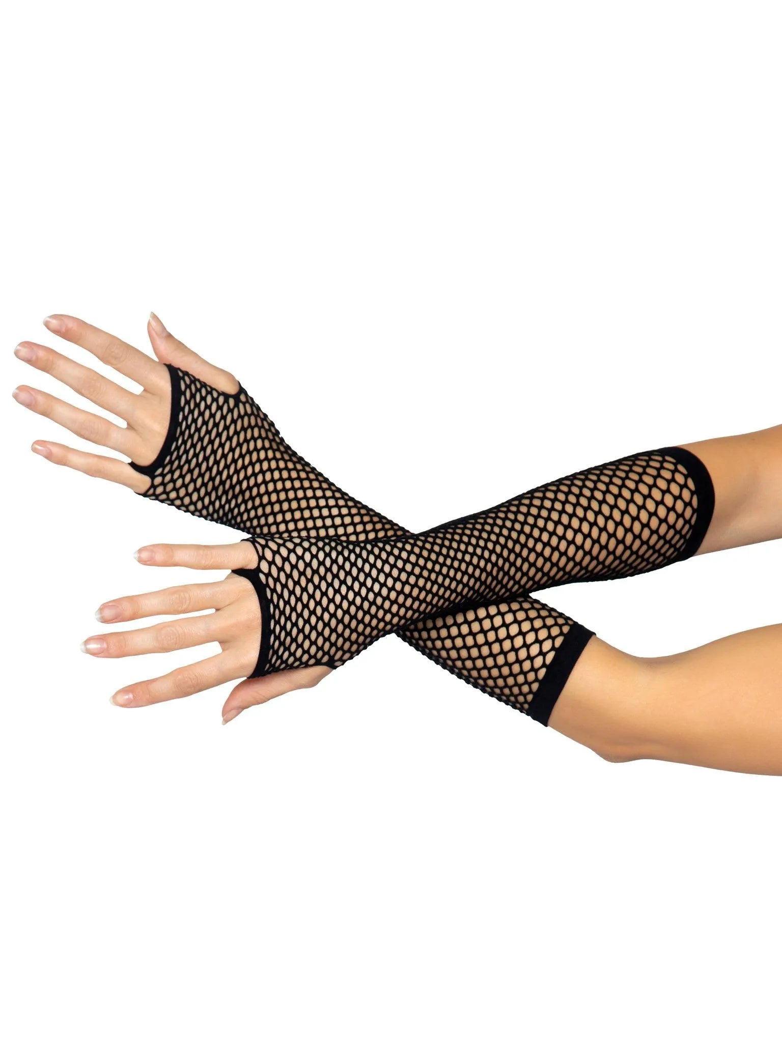 Leg Avenue Triangle Net Fingerless Gloves – Costume Accessory Gloves > Clothes > Accessories