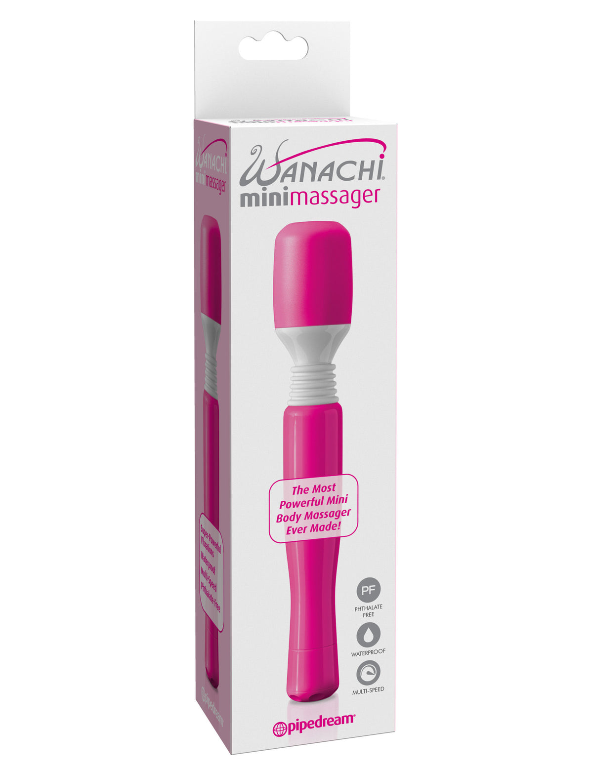 Mini Wanachi Cordless Mini Massager Black > Sex Toys > Mini Massagers