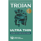 Trojan Sensitivity Ultra Thin Lubricated Condoms - 12 Pack > Essentials > Condoms