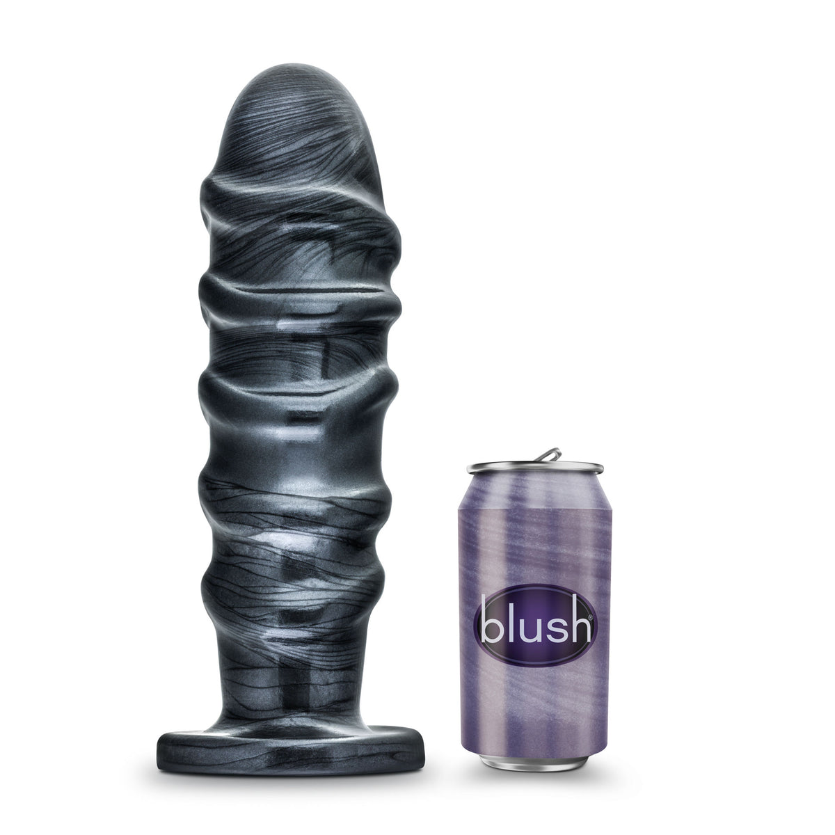 Jet Annihilator Carbon Metallic Black Pro-Sized 11 Inch Anal Plug > Anal Range > Oversized Anal Toys