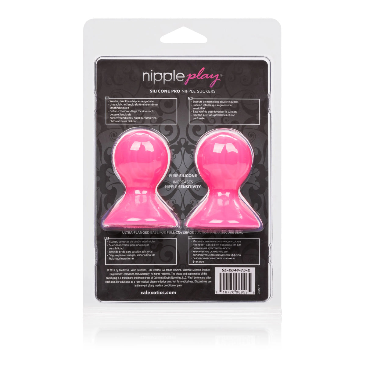Nipple Play Silicone Pro – Compact Silicone Nipple Suckers Pink > Sex Toys > Nipple Suckers