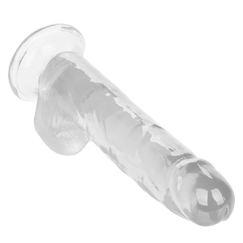 Size Queen 8 Inch Realistic Dong in Ivory for Adult Pleasure Dongs Realistic