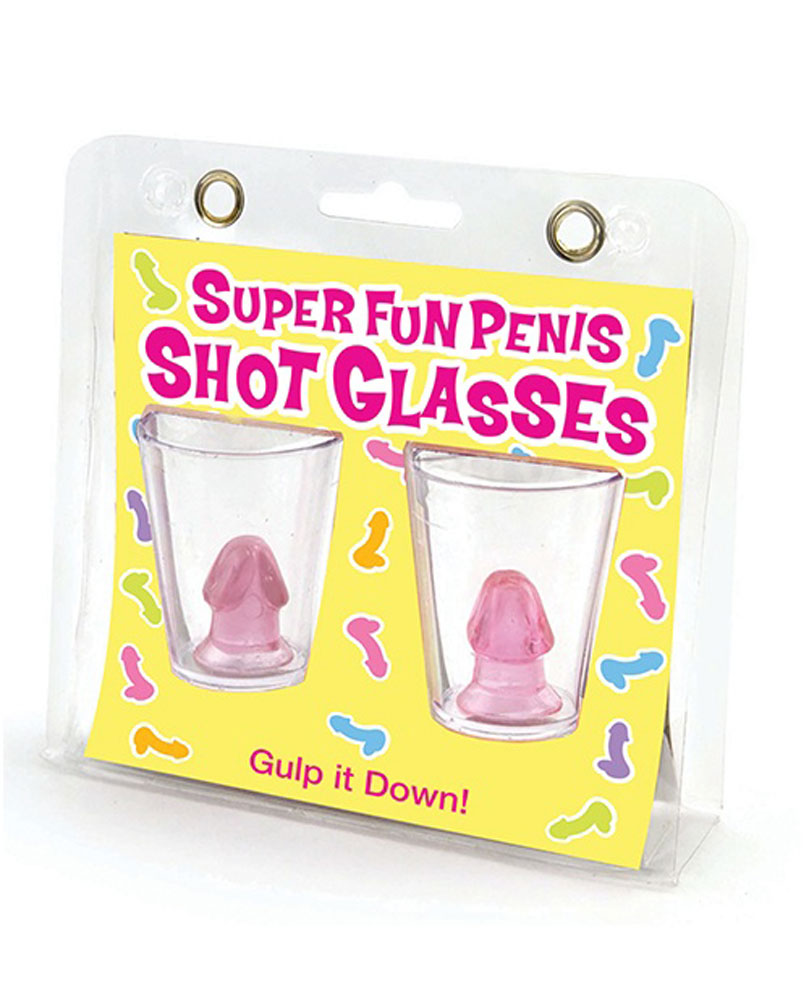 Super Fun Penis Shot Glasses Set of 2 Default Title > Novelties > Party Supplies