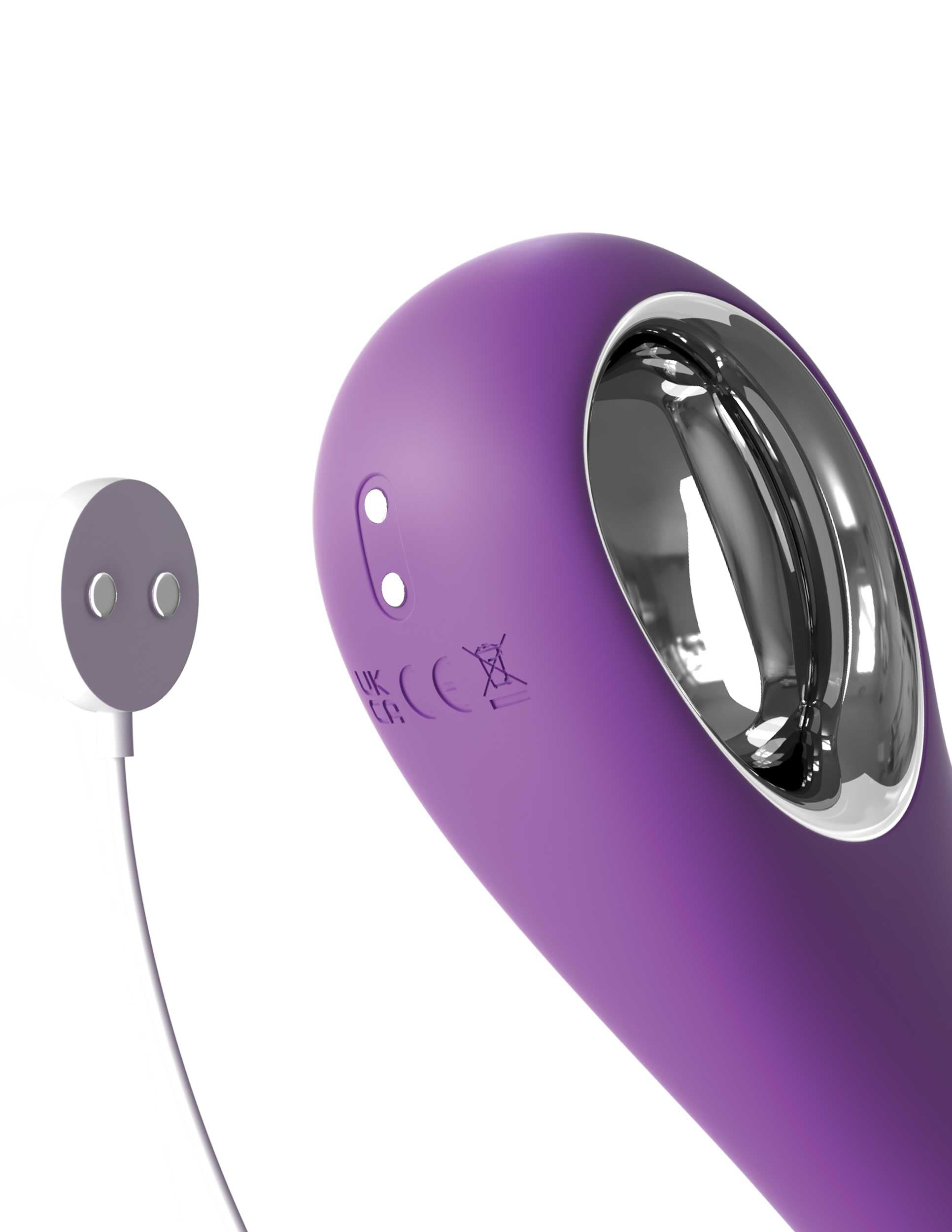 Her Ultimate Pleasure Pro Purple Clitoral and G-Spot Vibrator STIMULATORS