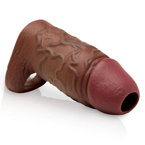 Jock Enhancers 1 Inch Silicone Penis Extension Sleeve Light SLEEVES