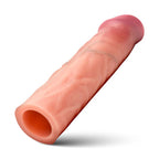 Jock Enhancers 1.5 Inch Silicone Penis Extension Sleeve Light > Sex Toys For Men > Penis Sleeves