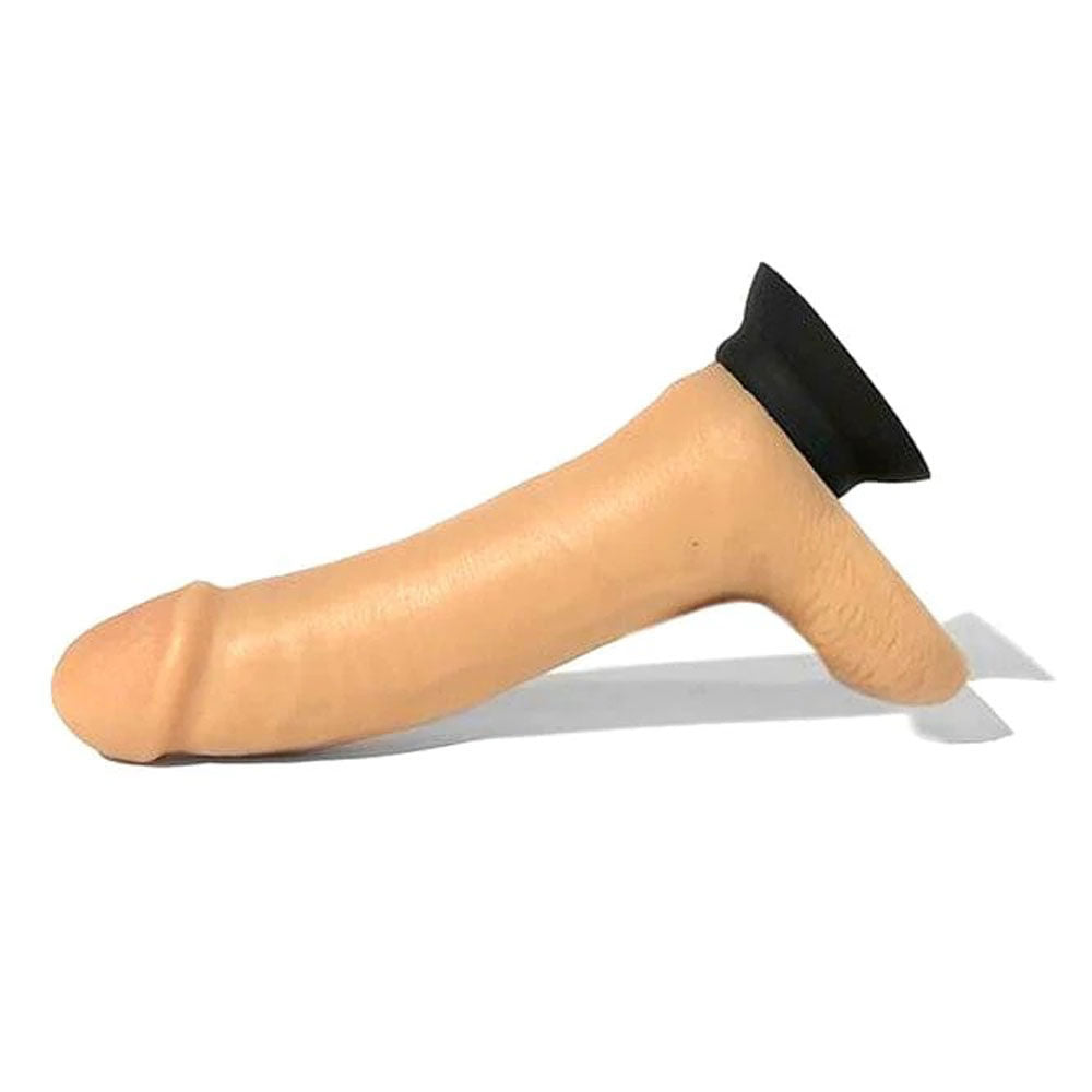 Jocks Brent Silicone 8" Dildo with Interchangeable Bases > Dildos > Realistic Dildos