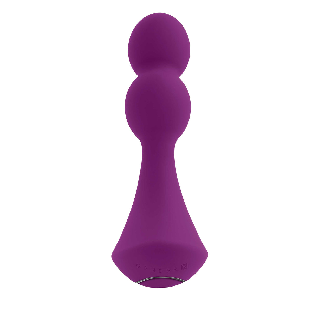 Gender X BALL GAME Vibrating Rotating Toy 13.5cm Purple > Vibrators > Unconventional