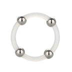 Steel Beaded Silicone Ring Large (1.5 Inch Diameter) – Stretch Fit Silicone Ring > Cock Ring > Single