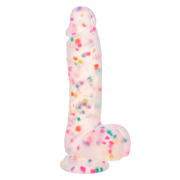 CalExotics Party Boy Silicone Studs 6 Inch Flexible Silicone Dildo – Flexible Toy > Dildos > Realistic Dildos