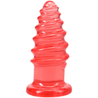 Crystal Jellies Anal Twist 7-Inch Flexible Anal Toy