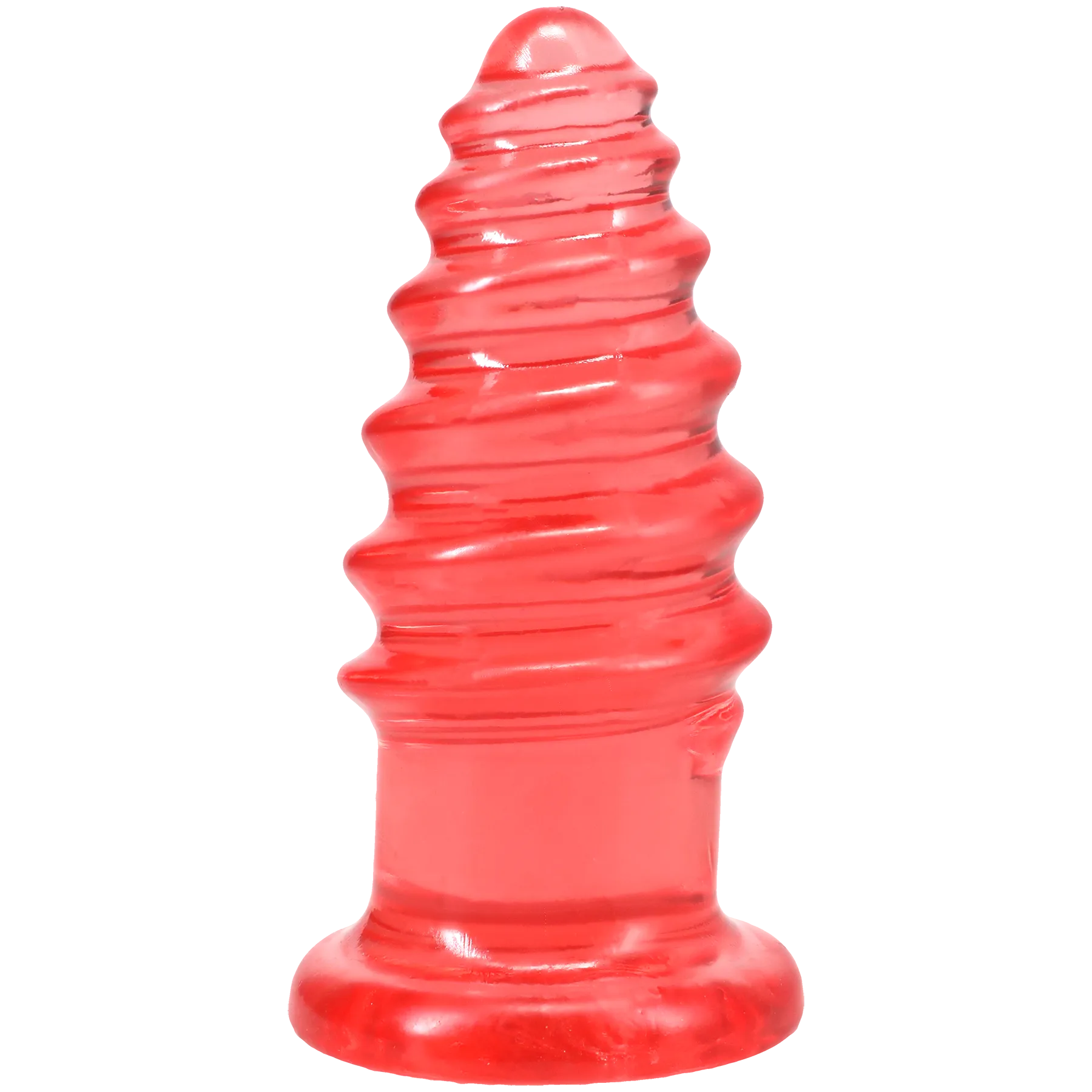 Crystal Jellies Anal Twist 7-Inch Flexible Anal Toy