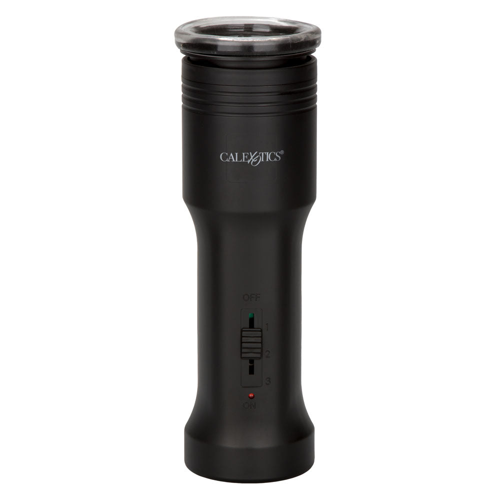 Optimum Power Ultimate Head Exciter Vibrating Male Masturbator Strokers - Auto