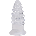 Doc Johnson Crystal Jellies Anal Twist – Phthalate-Free 5 Inch Butt Plug > Anal Range > Butt Plugs