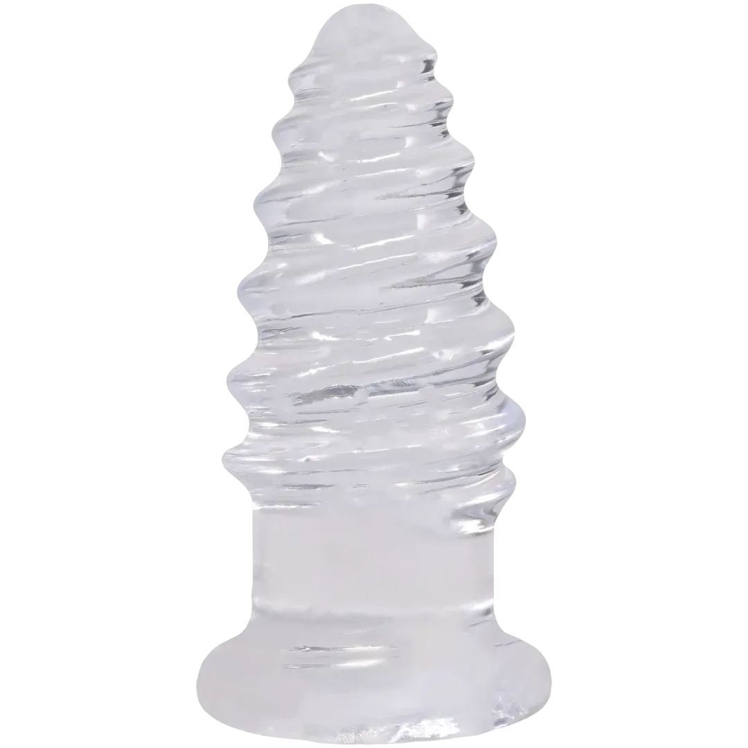Doc Johnson Crystal Jellies Anal Twist – Phthalate-Free 5 Inch Butt Plug > Anal Range > Butt Plugs