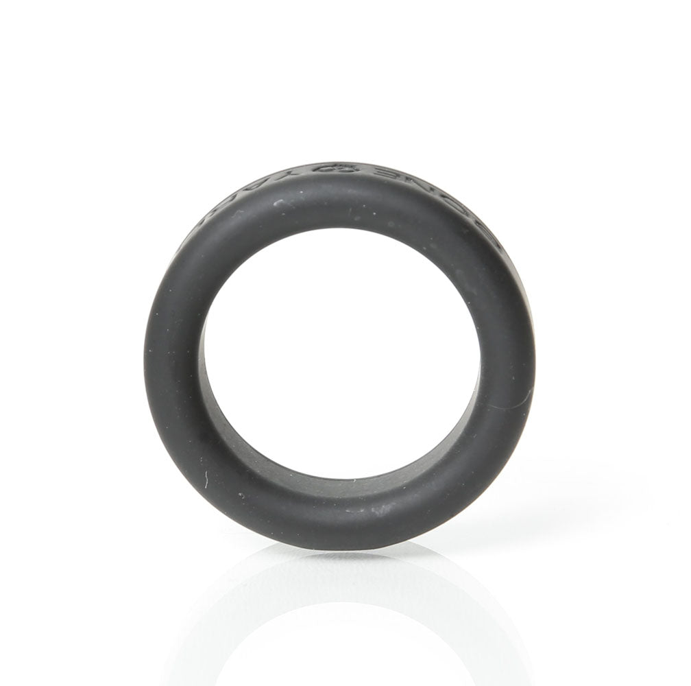 Boneyard Silicone Cock Ring 30mm Black > Cock Ring > Single