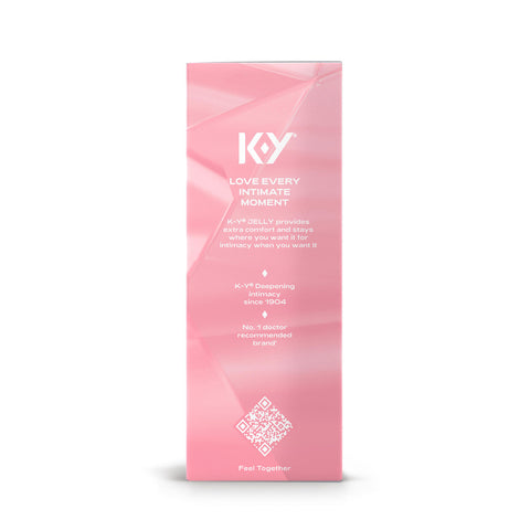 K-Y Jelly 4 Oz Water-Based Personal Lubricant Tube Large Size Water Based Lube