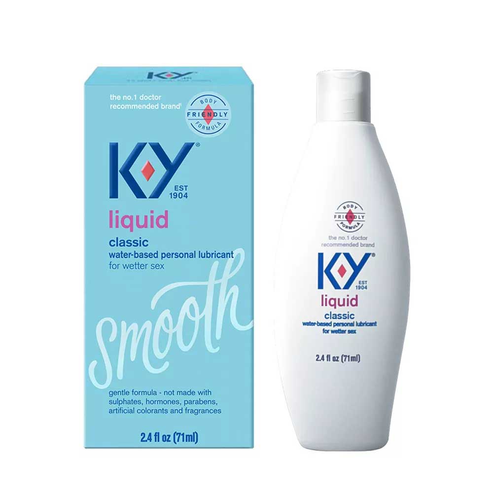 K-Y Liquid Water Based Personal Lubricant 2.5 Oz Bottle > Lube > Water Based