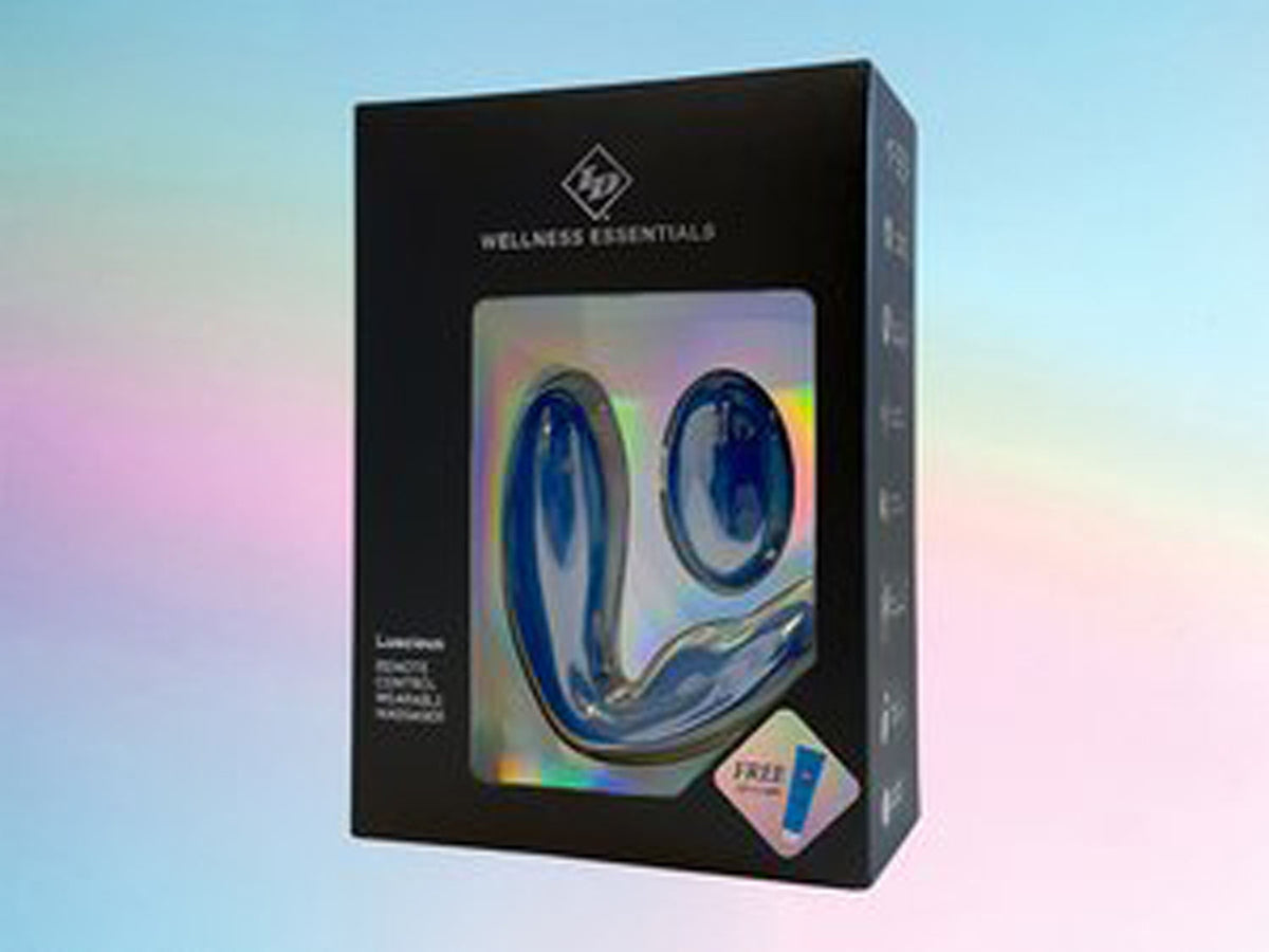 Luscious Remote Control Wearable Massager - Blue Blue Panty Vibrators