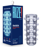 Rize Swich Self Lubricating Clear Stroker Compact Travel > Sex Toys For Men > Masturbators > Manual